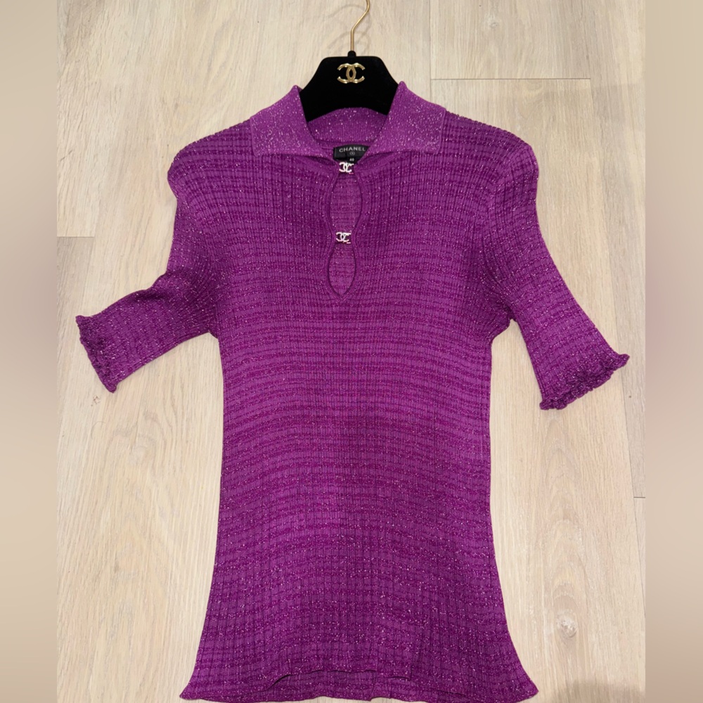 Chanel Knitted Polo